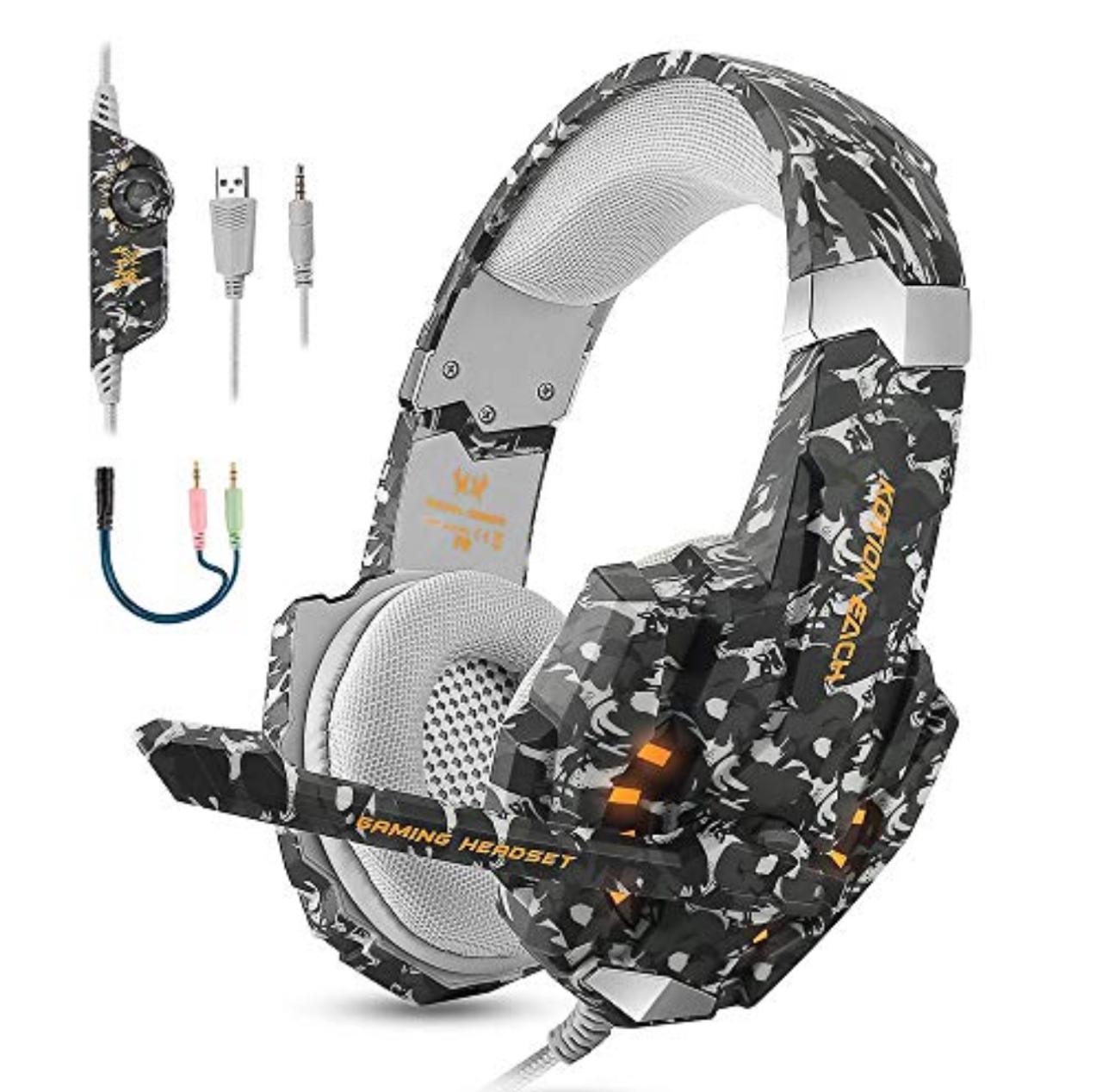 G9000 Kotion Each RGB Gaming Headset Headphone Microphone LED Light